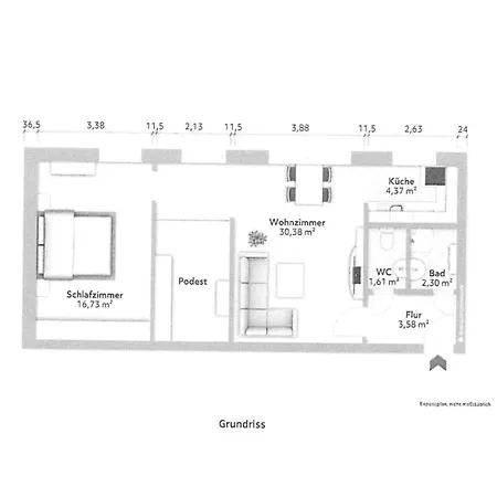 Strandwohnung Mit Duenenblick דירה *