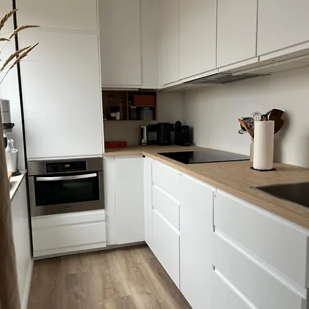 Neu Strandwohnung Mit Duenenblick 公寓 万根沃格